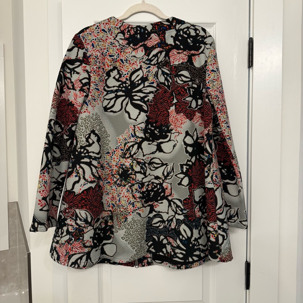 bryn walker Juniper Jacquard Long Jacket - Picture 8 of 16